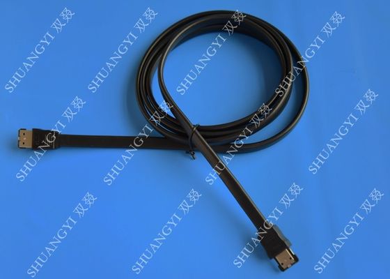 ประเทศจีน SATA 3.0 Slim Flexible External SATA Cable , PC Powered ESATA Cable ผู้ผลิต