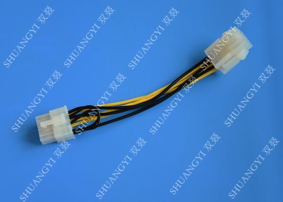 ประเทศจีน Flexible Cable Harness Assembly , 6 Pin PCI Express Power Extension Cable ผู้ผลิต