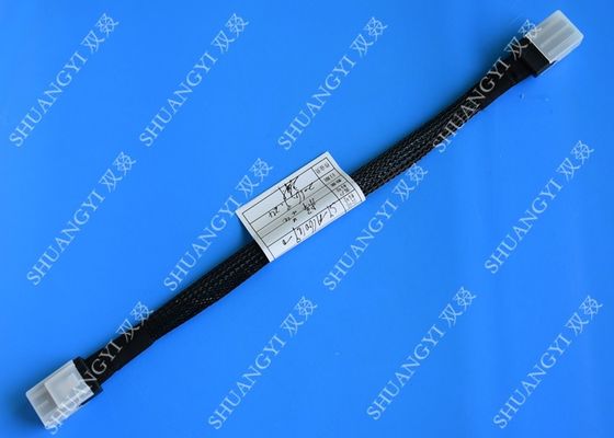 ประเทศจีน SFF 8087 To SFF 8087 Serial Attached SCSI Cable , 36 Pin Mini SAS Power Cable ผู้ผลิต