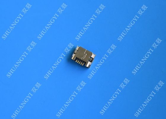 ประเทศจีน PCB SMT Mini Cell Phone USB Connector Type B 5 Pin Female Socket Adapter Jack ผู้ผลิต