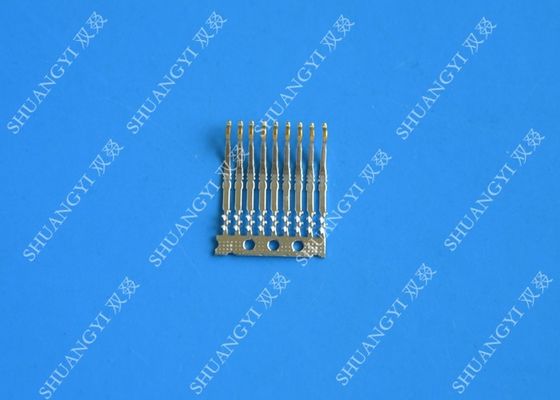 ประเทศจีน Custom Stamping Copper Brass Wire Crimp Terminals Lugs For Electrical PCB ผู้ผลิต