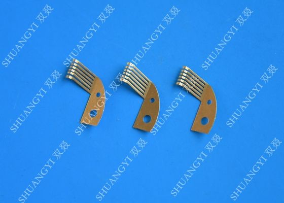 ประเทศจีน Custom Battery Electrical Crimp Terminals Lug Type Copper High Precision ผู้ผลิต