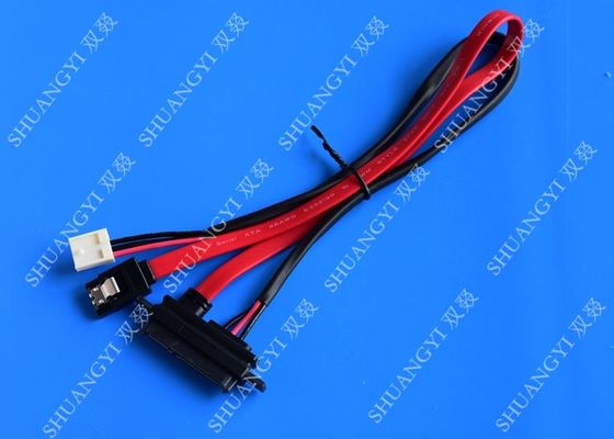 ประเทศจีน SATA Connector 7 + 15 7in ถึง 7 Pin สายเคเบิล Sata Cable เพาเวอร์ 100 มม ผู้ผลิต